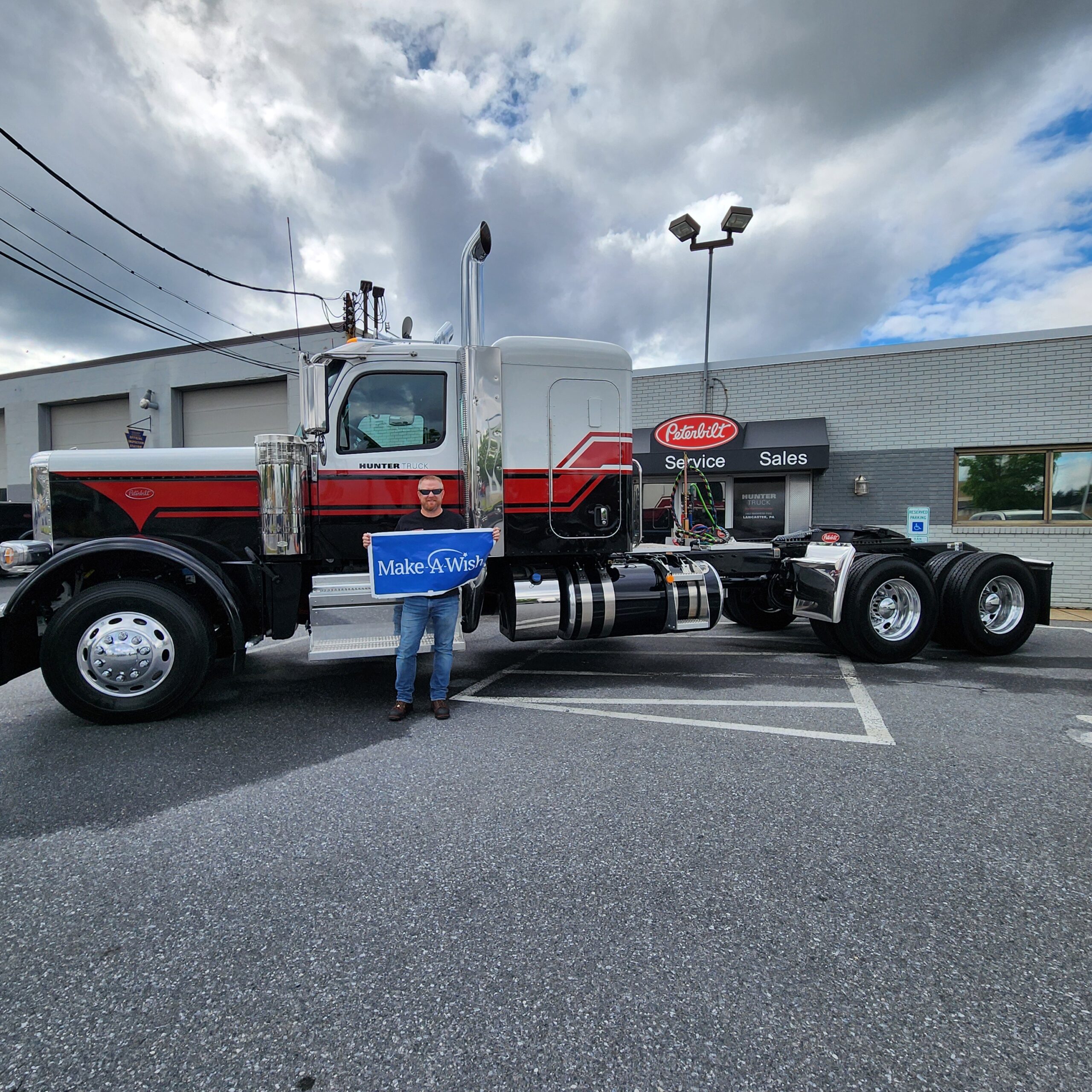 Tim with the 589 prior to the convoy