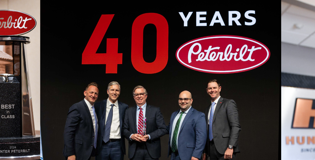 Celebrating Success: Hunter Truck Recognized with Multiple 2024 Peterbilt Awards