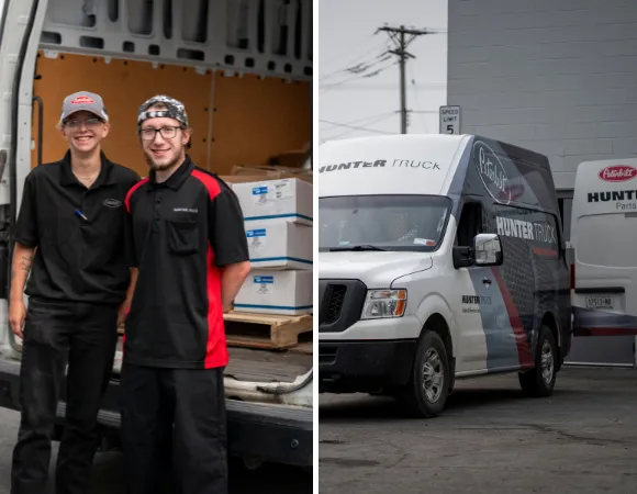 Man loading packages