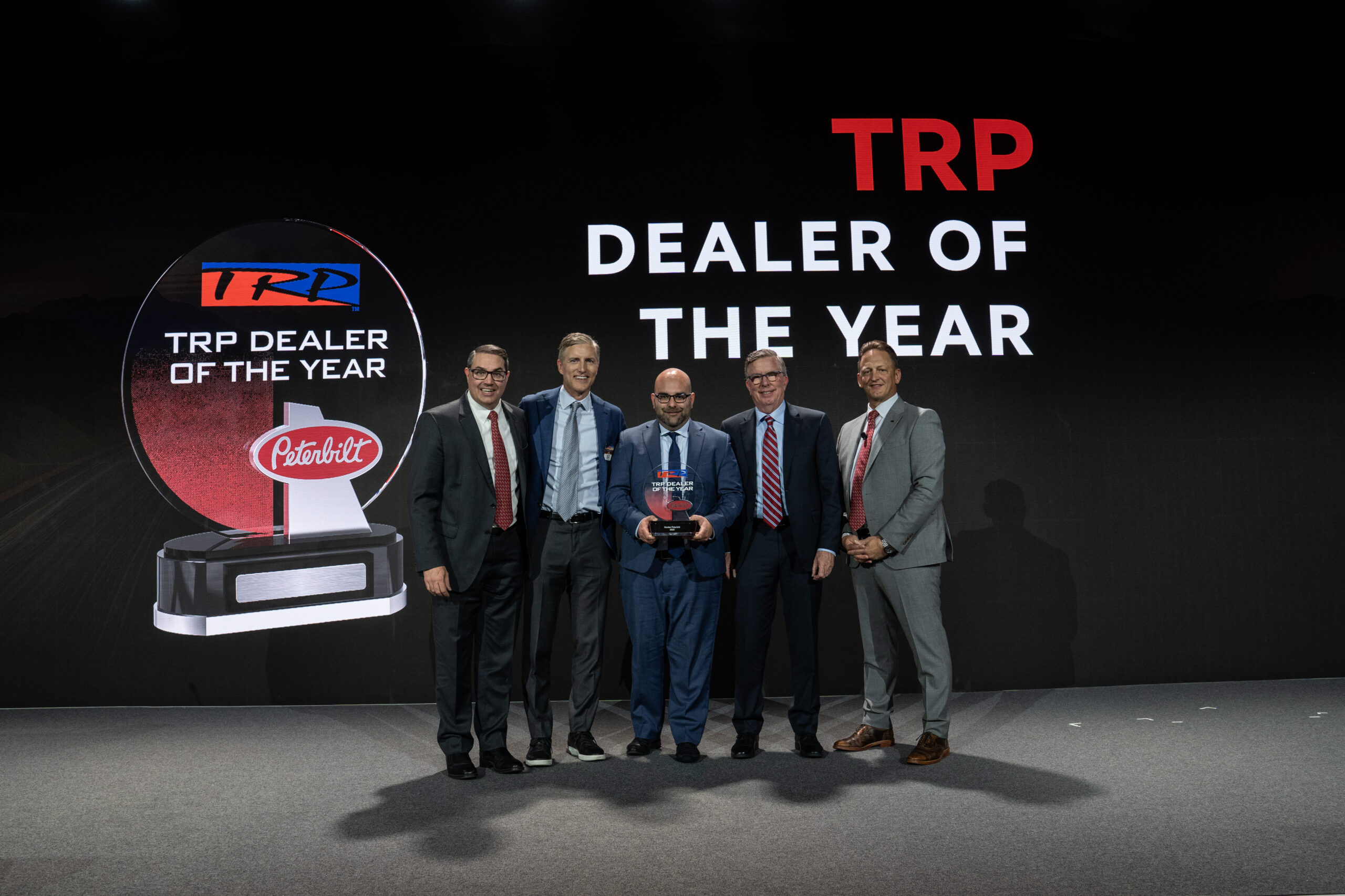 Hunter Truck Named TRP Dealer of the Year by Peterbilt for 2025