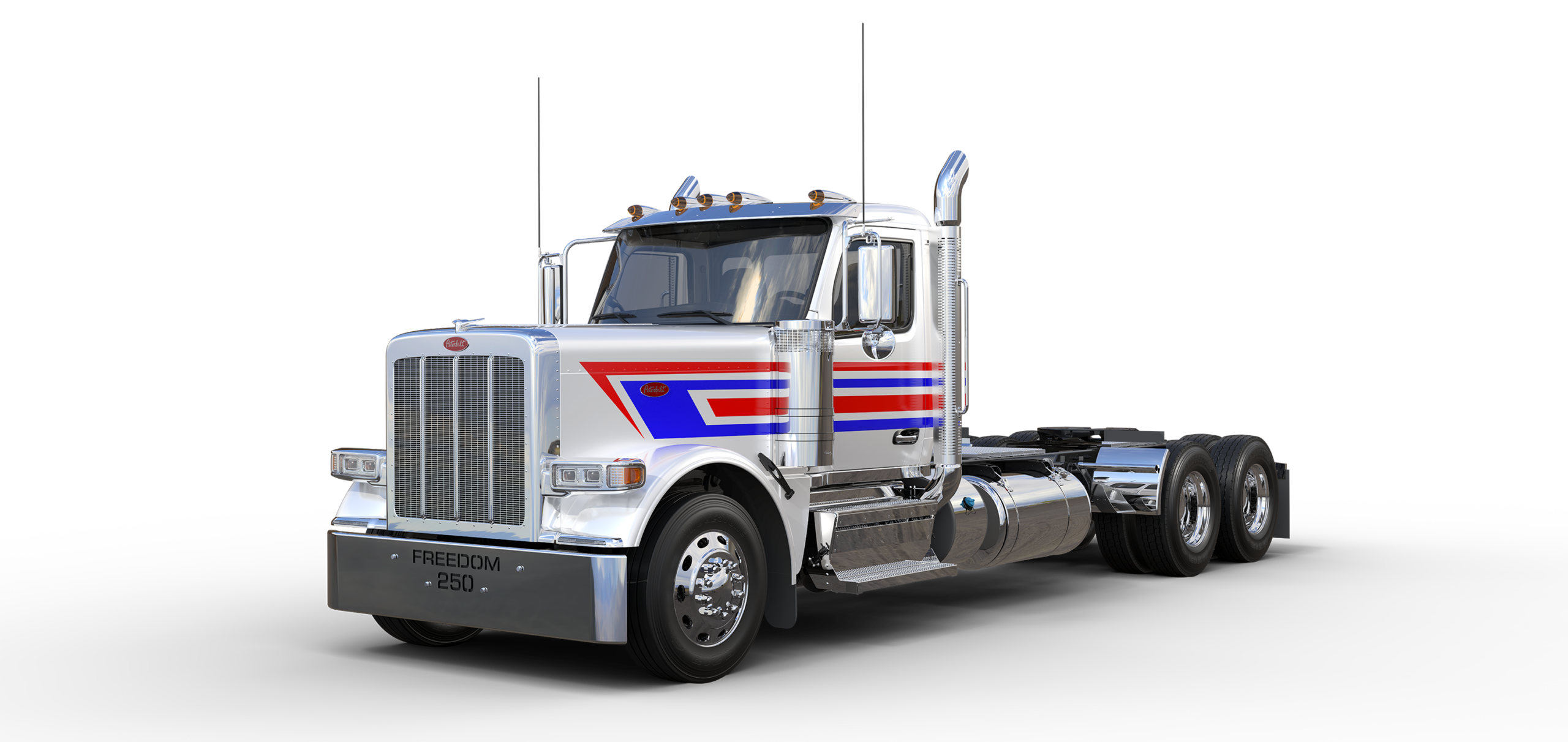Freedom 250 edition 589 from Peterbilt.