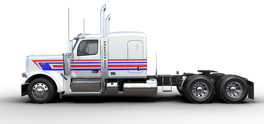 Freedom 250 edition 589 from Peterbilt.