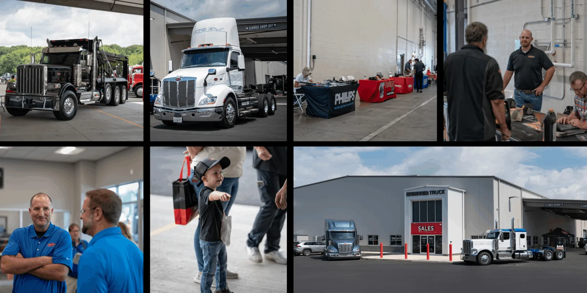 Photos of Hunter Truck – Scranton's new facility on Grand Opening Day