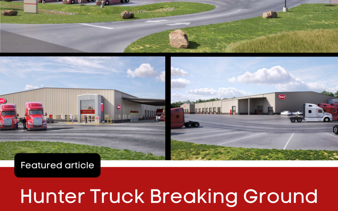 Hunter Truck Breaking Ground on New Facility in Scranton, PA